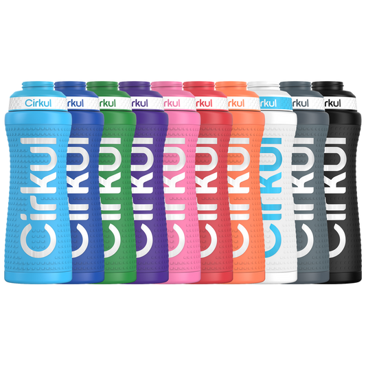 22oz. Grip Stainless Steel Bottle & Sport Lid 9H0H