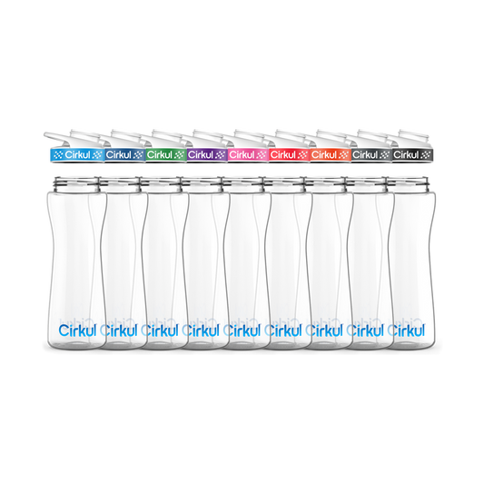 22oz. Plastic Bottle & Comfort Grip Lid L8HX