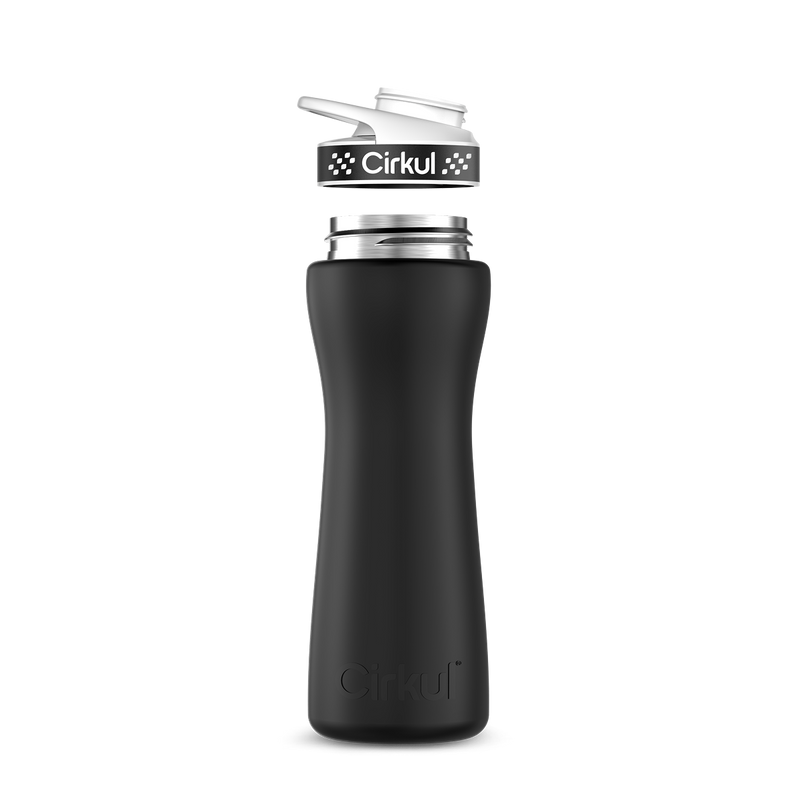 22oz. Stainless Steel Bottle & Comfort Grip Lid DMX0