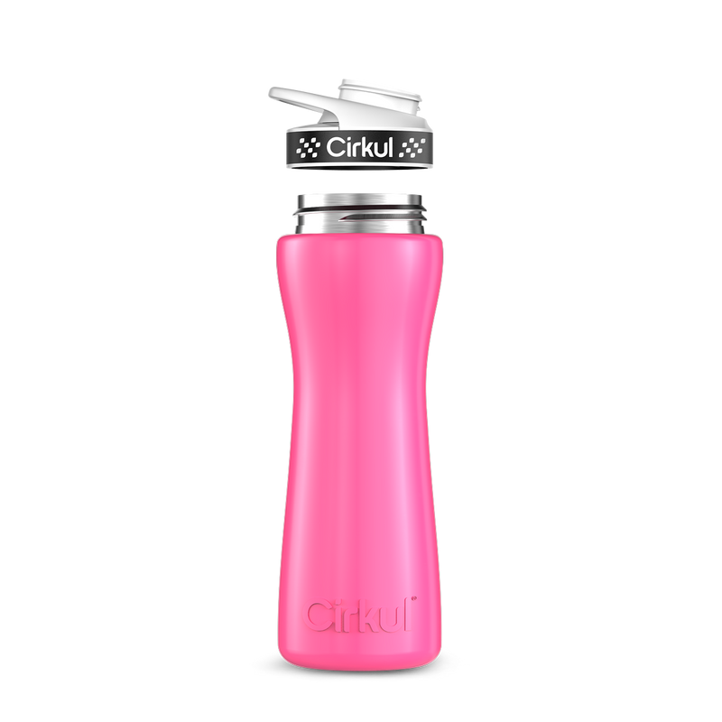 22oz. Stainless Steel Bottle & Comfort Grip Lid DMX0