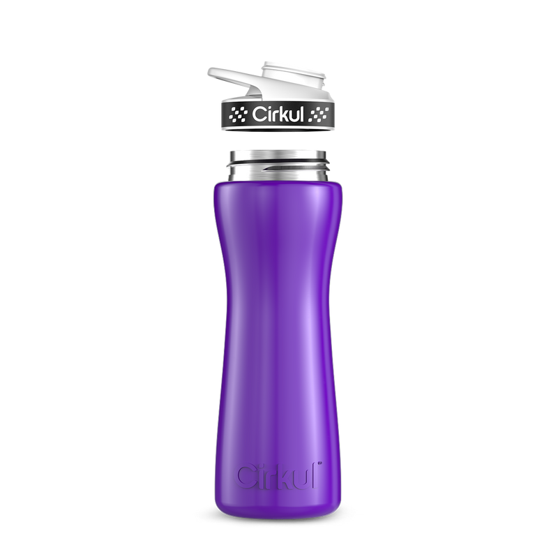 22oz. Stainless Steel Bottle & Comfort Grip Lid DMX0