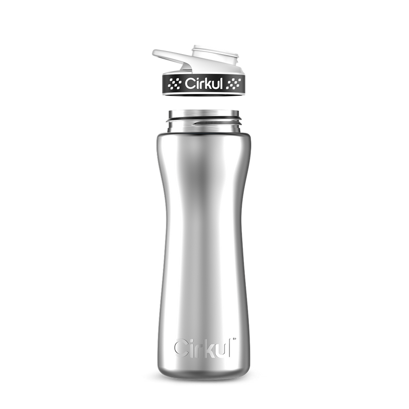 22oz. Stainless Steel Bottle & Comfort Grip Lid DMX0