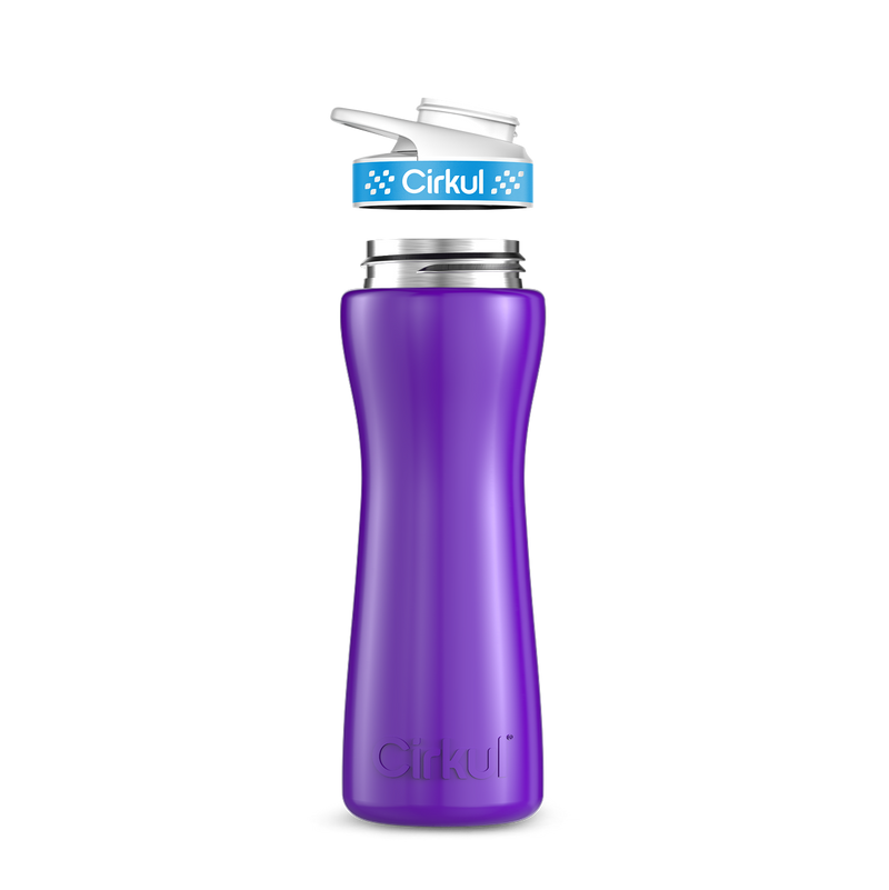 22oz. Stainless Steel Bottle & Comfort Grip Lid DMX0