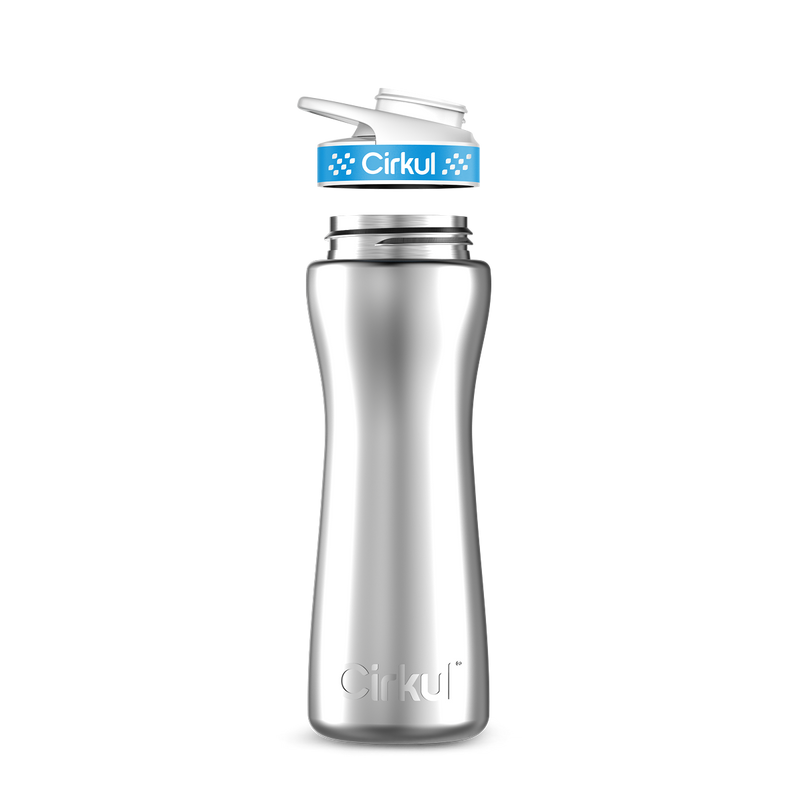 22oz. Stainless Steel Bottle & Comfort Grip Lid DMX0