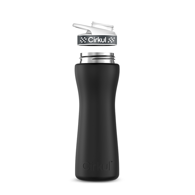 22oz. Stainless Steel Bottle & Comfort Grip Lid DMX0