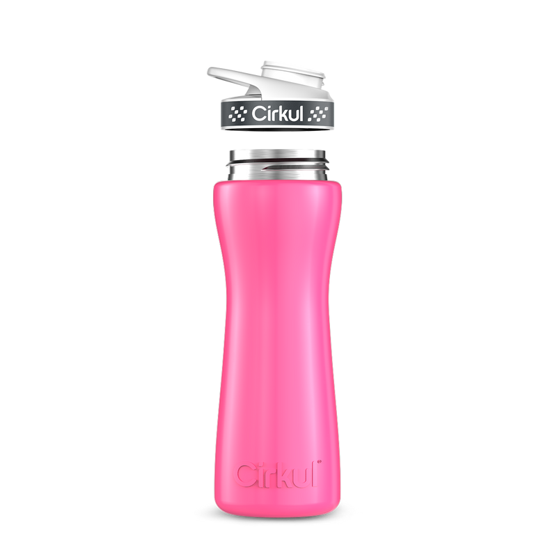 22oz. Stainless Steel Bottle & Comfort Grip Lid DMX0