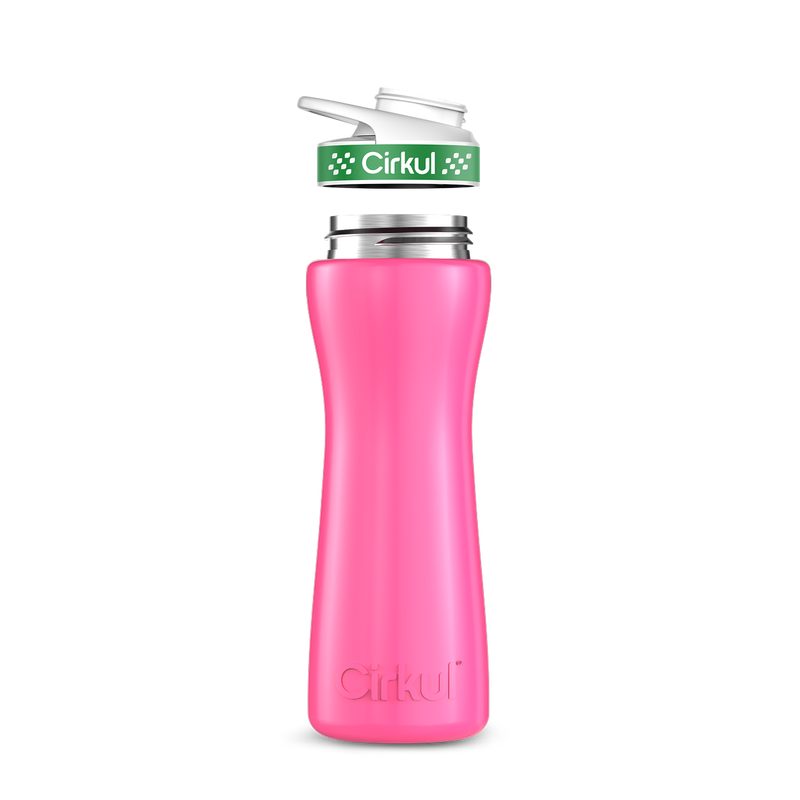 22oz. Stainless Steel Bottle & Comfort Grip Lid DMX0