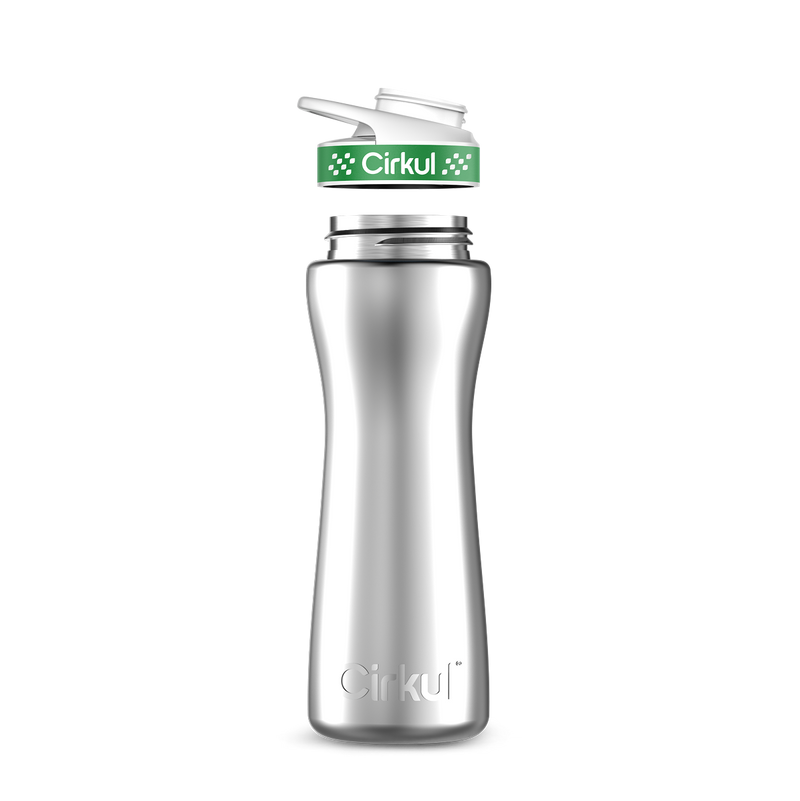 22oz. Stainless Steel Bottle & Comfort Grip Lid DMX0