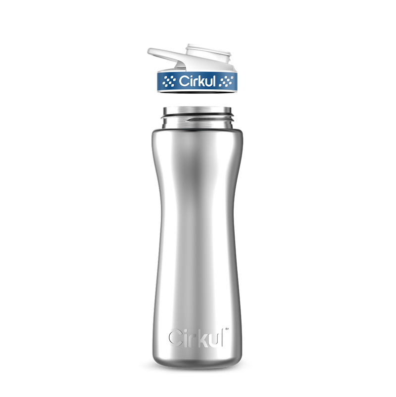 22oz. Stainless Steel Bottle & Comfort Grip Lid DMX0