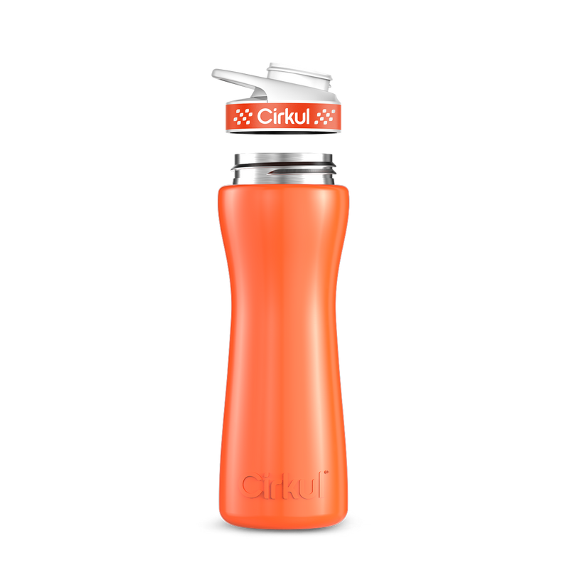 22oz. Stainless Steel Bottle & Comfort Grip Lid DMX0