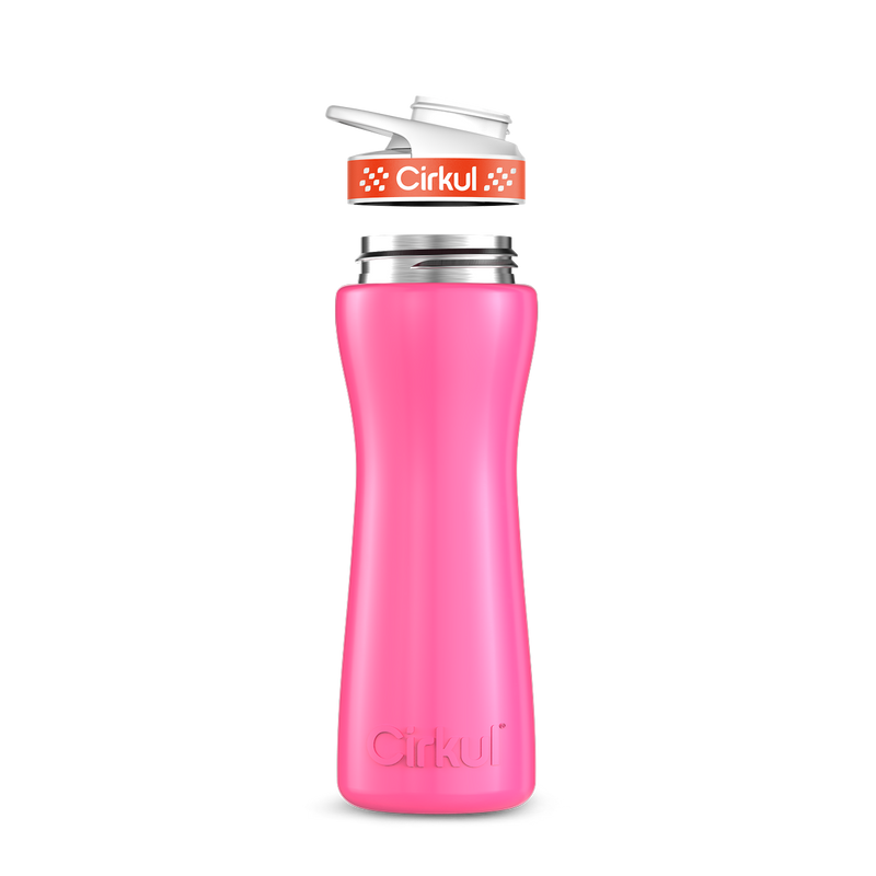 22oz. Stainless Steel Bottle & Comfort Grip Lid DMX0