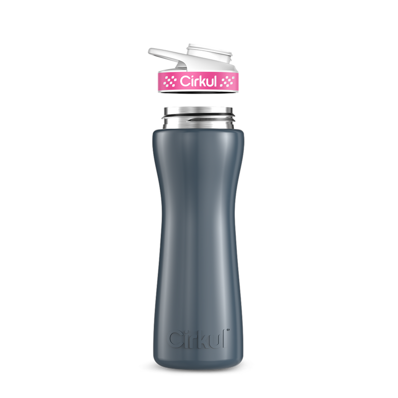 22oz. Stainless Steel Bottle & Comfort Grip Lid DMX0