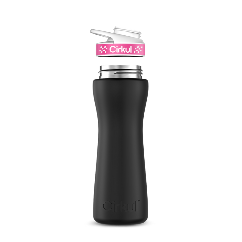 22oz. Stainless Steel Bottle & Comfort Grip Lid DMX0