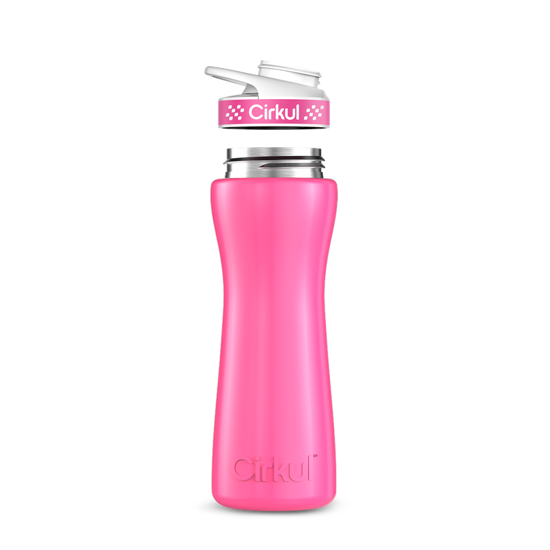 22oz. Stainless Steel Bottle & Comfort Grip Lid DMX0