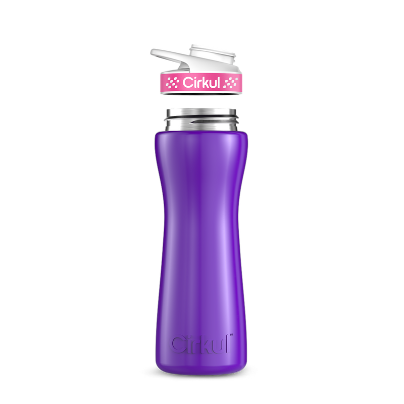 22oz. Stainless Steel Bottle & Comfort Grip Lid DMX0