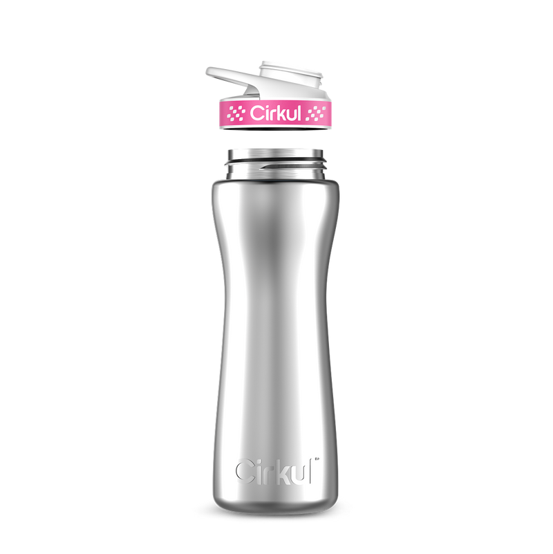 22oz. Stainless Steel Bottle & Comfort Grip Lid DMX0