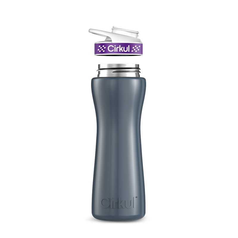 22oz. Stainless Steel Bottle & Comfort Grip Lid DMX0