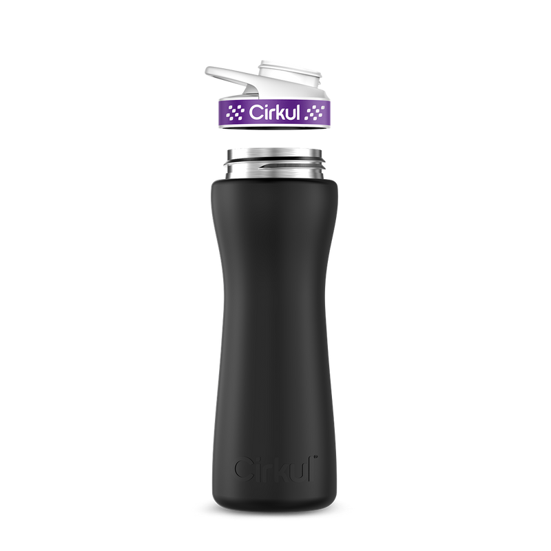 22oz. Stainless Steel Bottle & Comfort Grip Lid DMX0