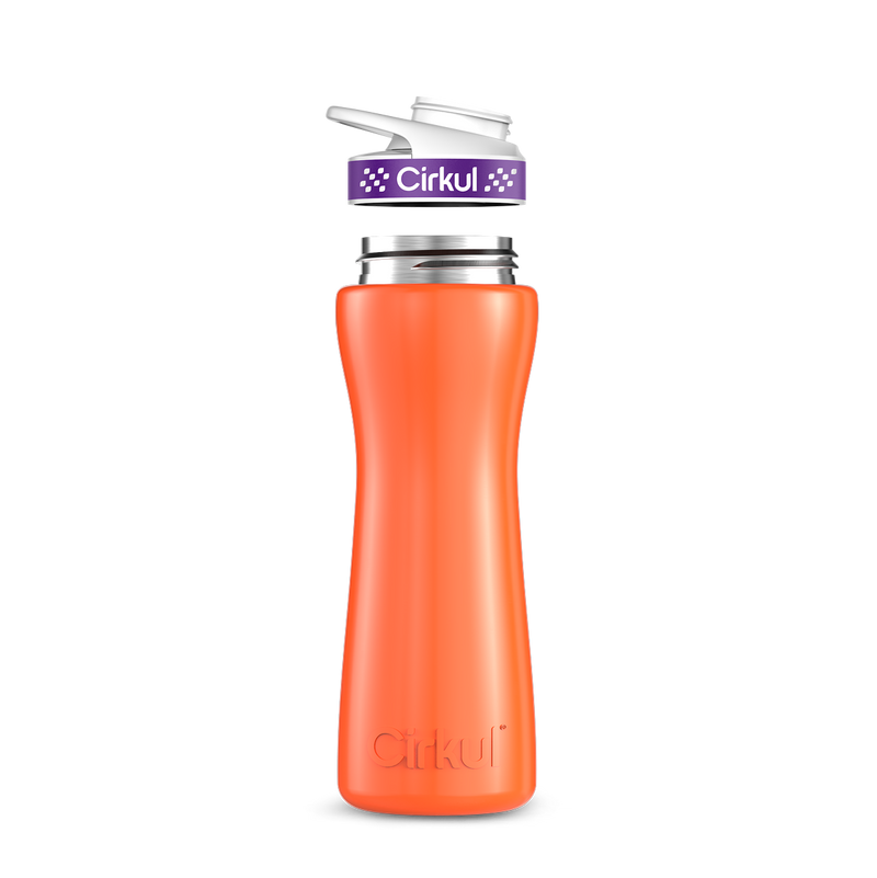 22oz. Stainless Steel Bottle & Comfort Grip Lid DMX0