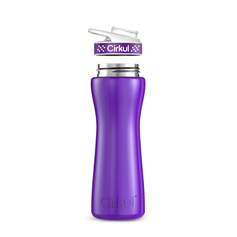 22oz. Stainless Steel Bottle & Comfort Grip Lid DMX0