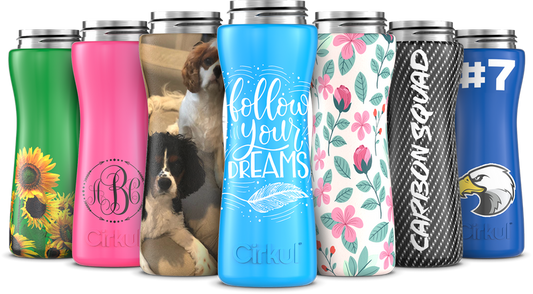 Custom 22oz. Stainless Steel Bottle & Comfort Grip Lid I0UY